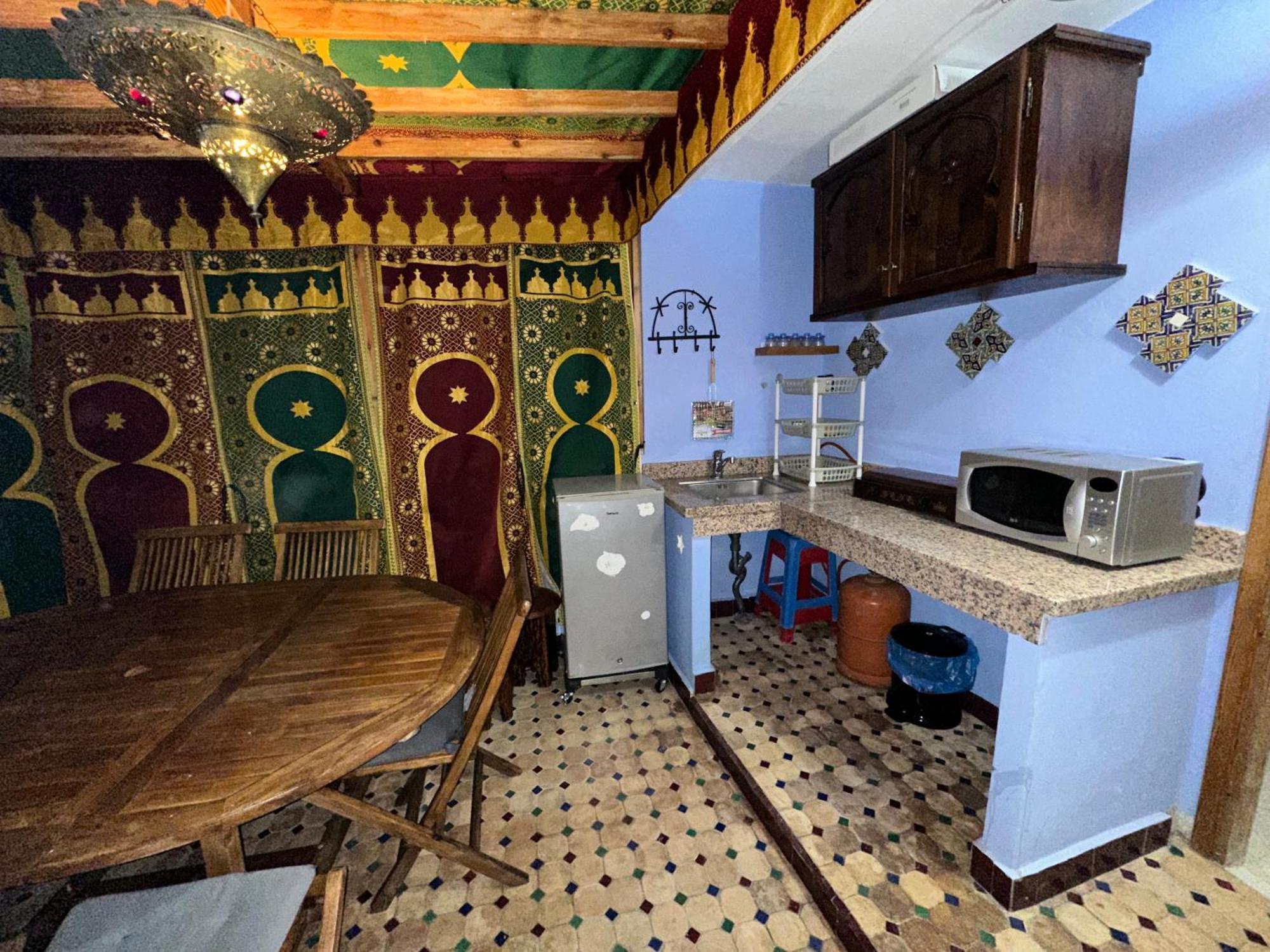 Dar Al Mansoura Riad Şafşavan Oda fotoğraf