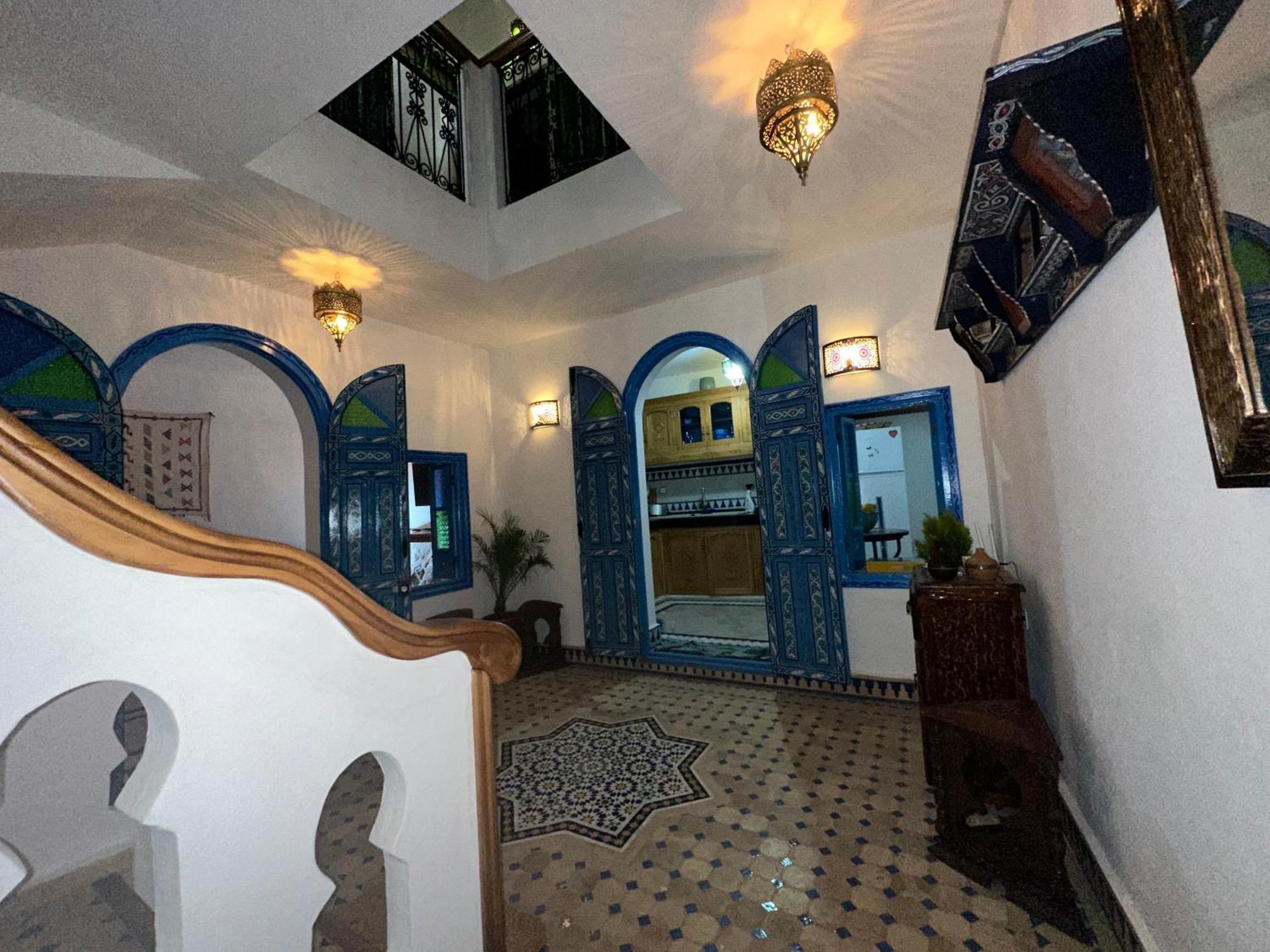 Dar Al Mansoura Riad Şafşavan Dış mekan fotoğraf